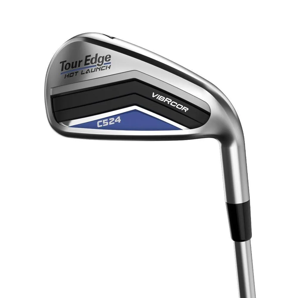Tour Edge Golf Mfg. Inc. Tour Edge Hot Launch C524 (2024) Golf Iron Set Left Hand Stiff Steel 95 360 — product photo