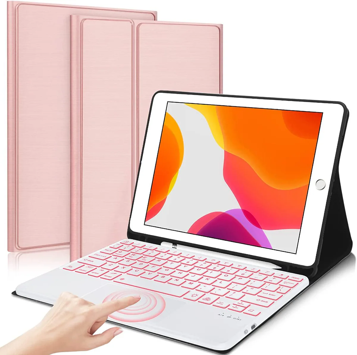 Werleo Werleo Keyboard Case for iPad 10th Gen 10.9" 2022 Rose Gold — product photo
