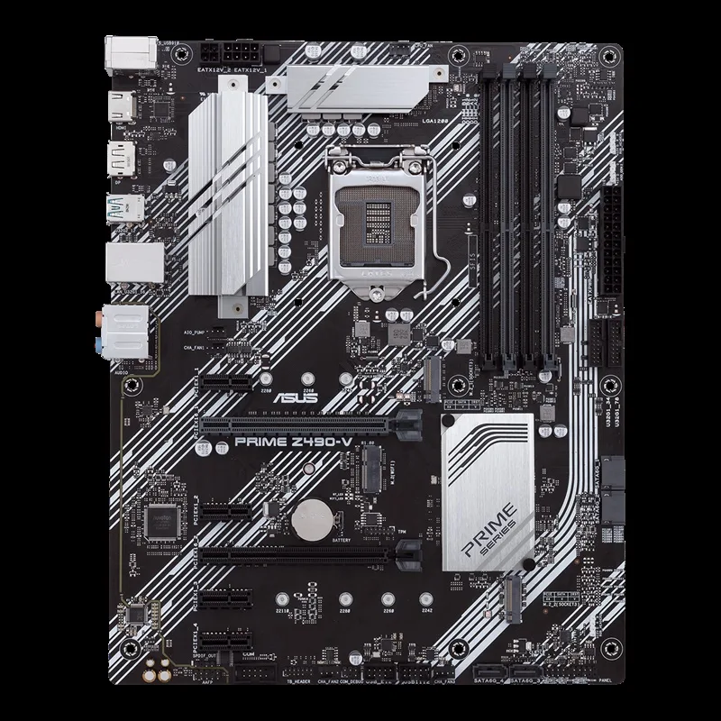 ASUS ASUS PRIME Z490-V B Intel motherboard — product photo