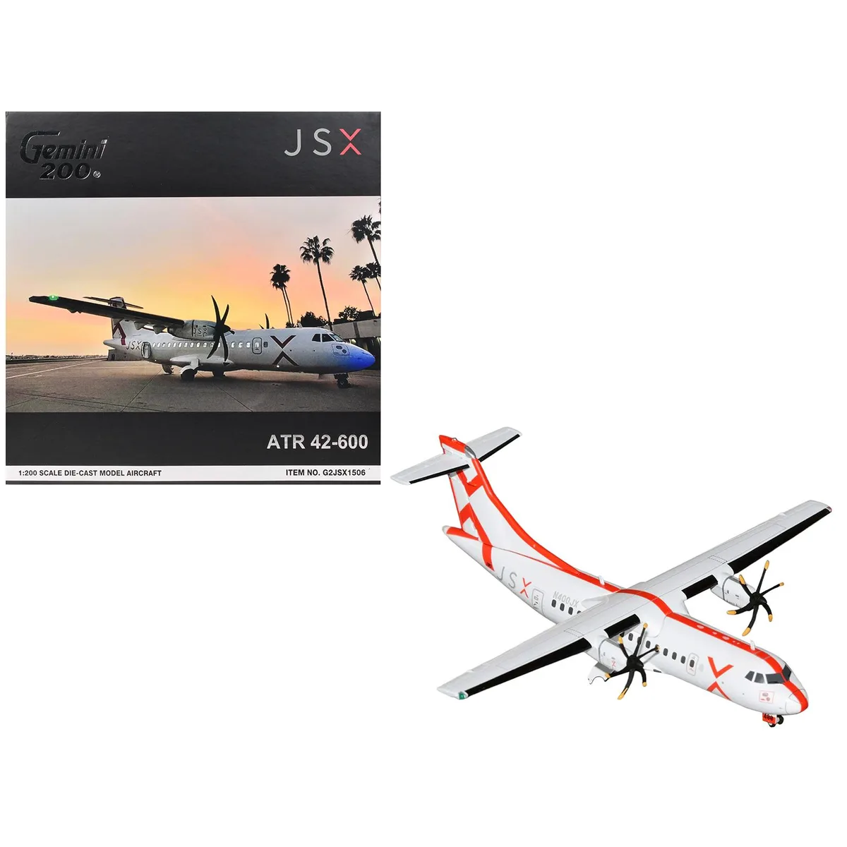 GeminiJets GeminiJets ATR 42-600 JSX N400JX 1/200 Diecast Airplane — product photo