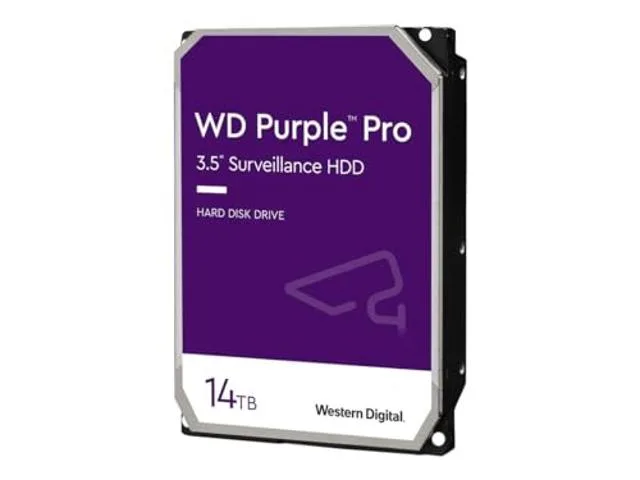 Western Digital Western Digital 14TB WD Purple Pro 3.5" SATA 512MB internal hard drive — product photo