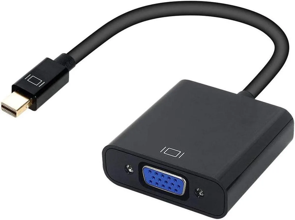 Vszerda Vszerda Mini DisplayPort to VGA adapter 1080p Black — product photo