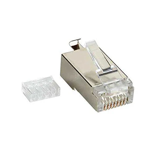 Black Box Corporation Black Box Corporation FMTP6S-50PAK Cat6 Shielded RJ-45 Adapter 50-Pack — product photo