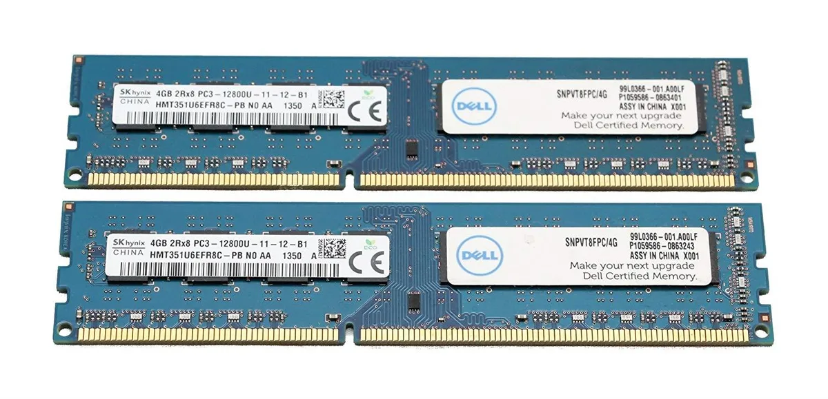 SK hynix SK hynix 8GB (2 x 4GB) DDR3 1600 CL11 Desktop Memory — product photo