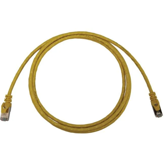 Tripp Lite Tripp Lite N262-S05-YW Cat6a 10G Shielded Slim STP network ethernet cable 5 ft — product photo