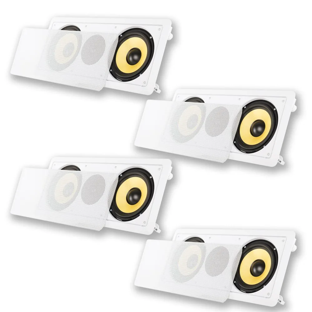 Goldwood Sound, Inc. Goldwood Sound, Inc. Acoustic Audio HD-6c 6.5" In-Wall Center Channel Speakers 4 Pack — product photo
