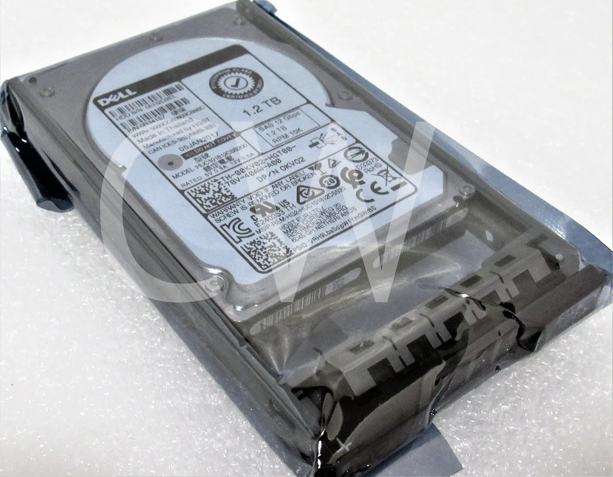 DELL DELL 0B34157 1.2TB 10K SAS 12G 2.5in internal hard drive — product photo