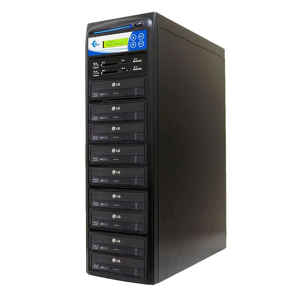 EZ Dupe, Inc. EZ Dupe Media Mirror Plus BD M1008-SSPBD 1-to-8 Duplicator — product photo
