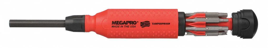 Megapro Megapro 151TP-B 15-in-1 tamperproof hand screwdriver — product photo