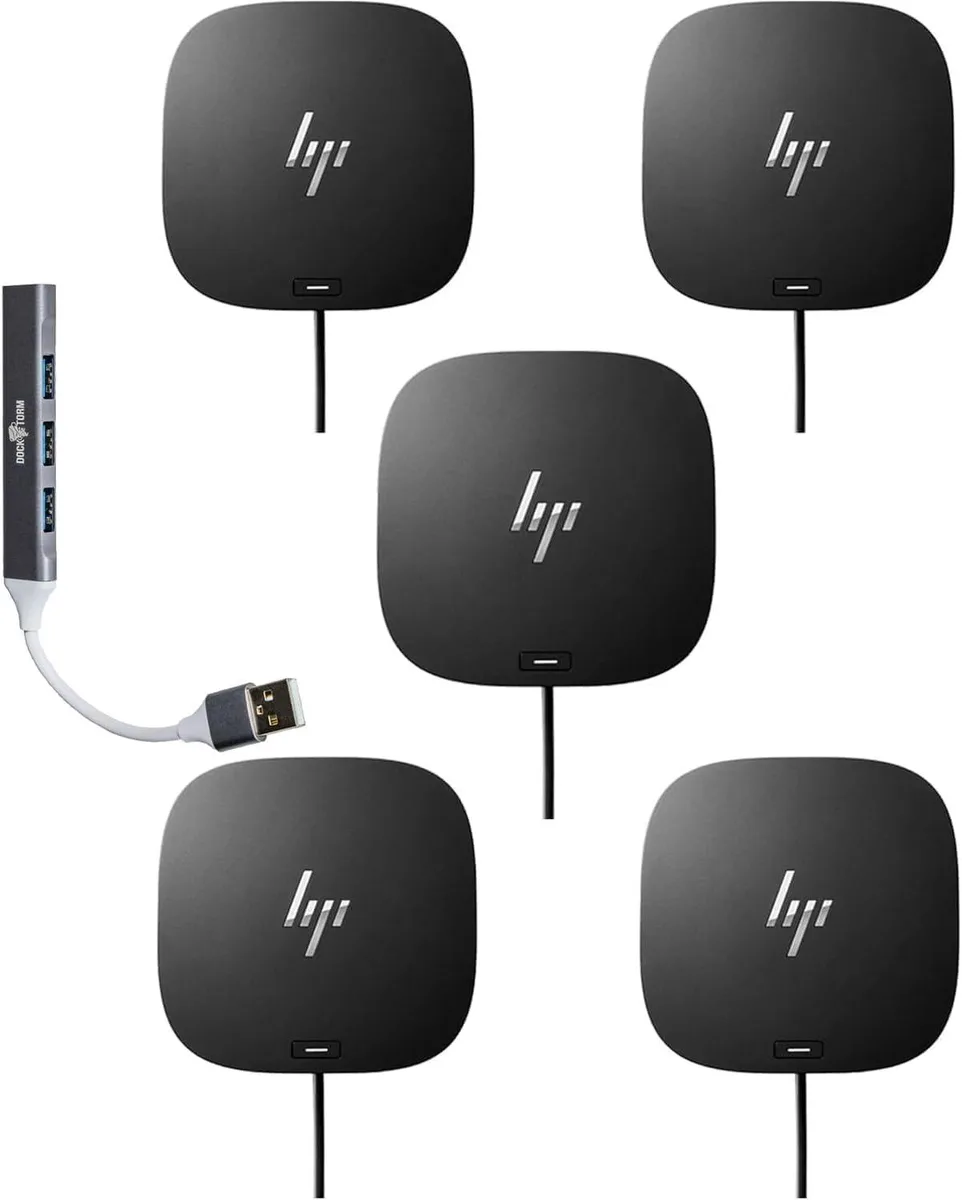 HP HP USB-C Dock G5 100W + Dockztorm Hub 5 Pack — product photo