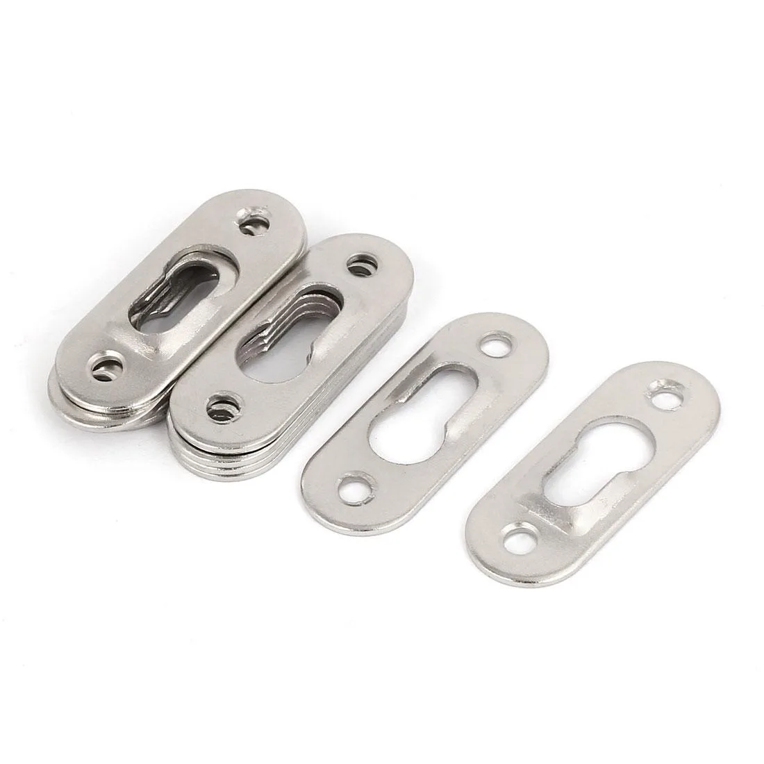 Unique-Bargains Unique-Bargains Photo Frame Hidden Hooks 42mm x 16mm Silver 10PCS — product photo