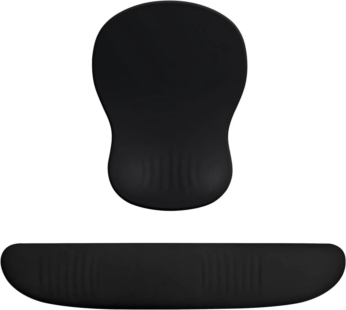 Emerson Emerson Ergonomic Keyboard Wrist Rest &amp; Mouse Pad Set Black — product photo