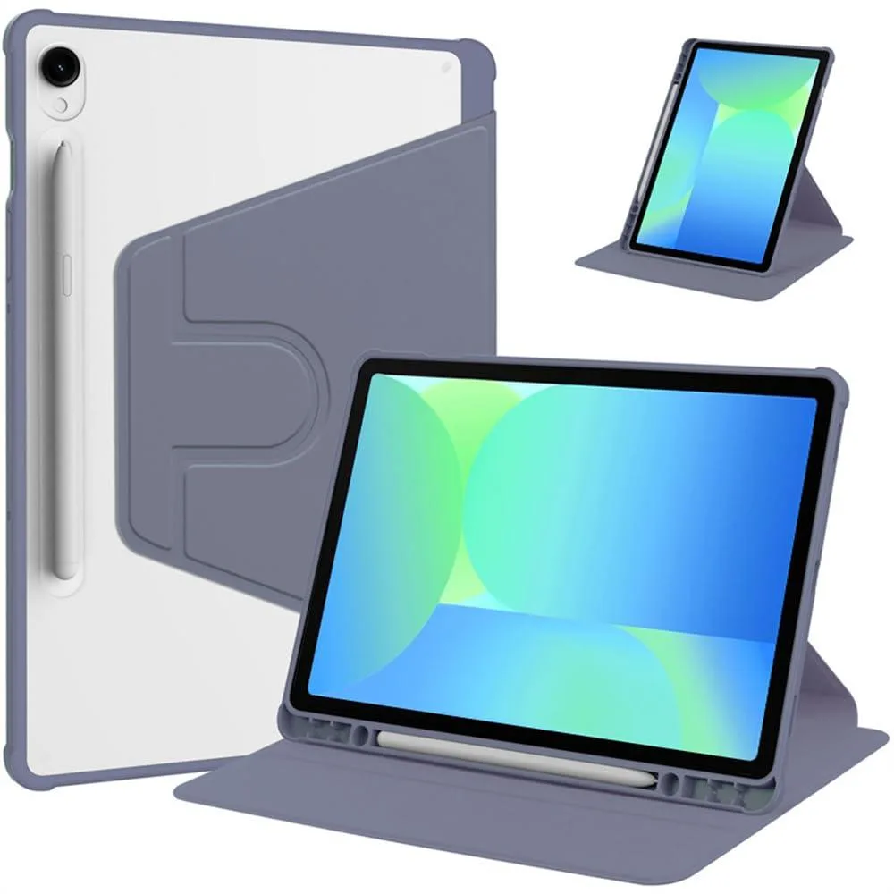 Timoom Timoom 360° Rotating Acrylic Case Tab S10 FE 10.9" 2025 Lavender Gray accessory — product photo
