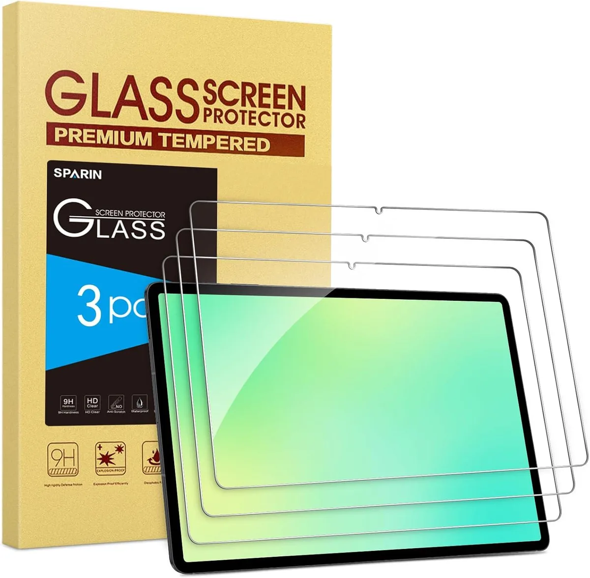 Leelbox Leelbox 3 Pack Screen Protector 11 Inch .33mm SM-X210/X216/X218/X230/X235/X236B accessory — product photo