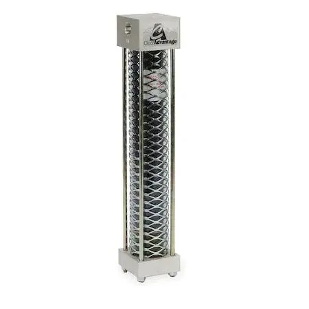 Metal desiccant filter dryer with 1/2 inch NPT ports and bracket