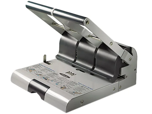 Swingline Swingline 74650 Desktop Hole Puncher, 160 Sheet Capacity, 2-3 Holes, Red — product photo