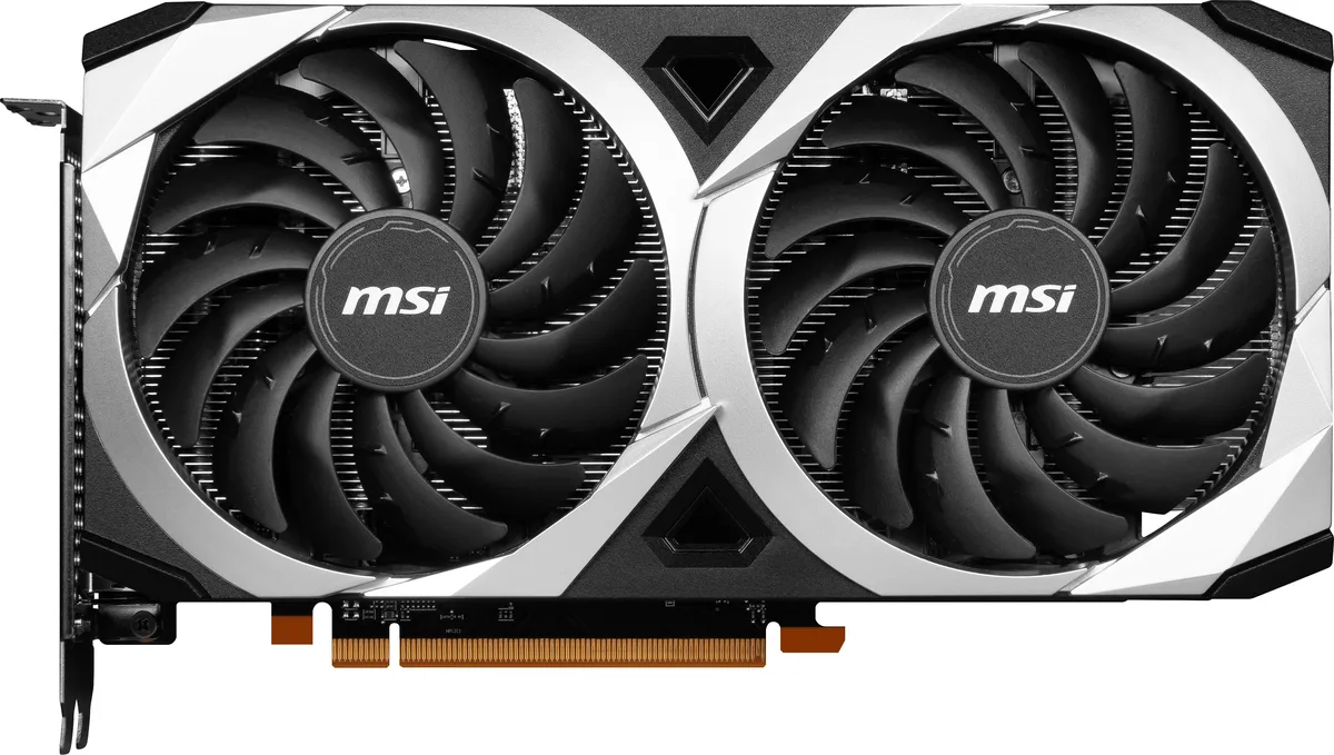 MSI MSI RX 7600 MECH 2X CLASSIC 8G OC graphics card — product photo