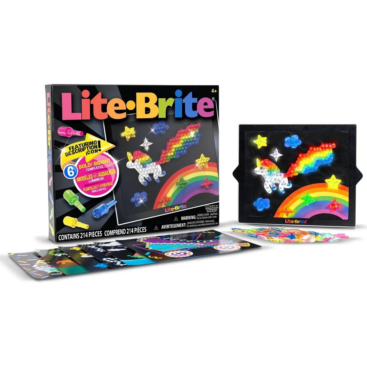 GENERIC 02215 Lite-Brite Classic Starter Kit 206 Pegs STEM Toy — product photo