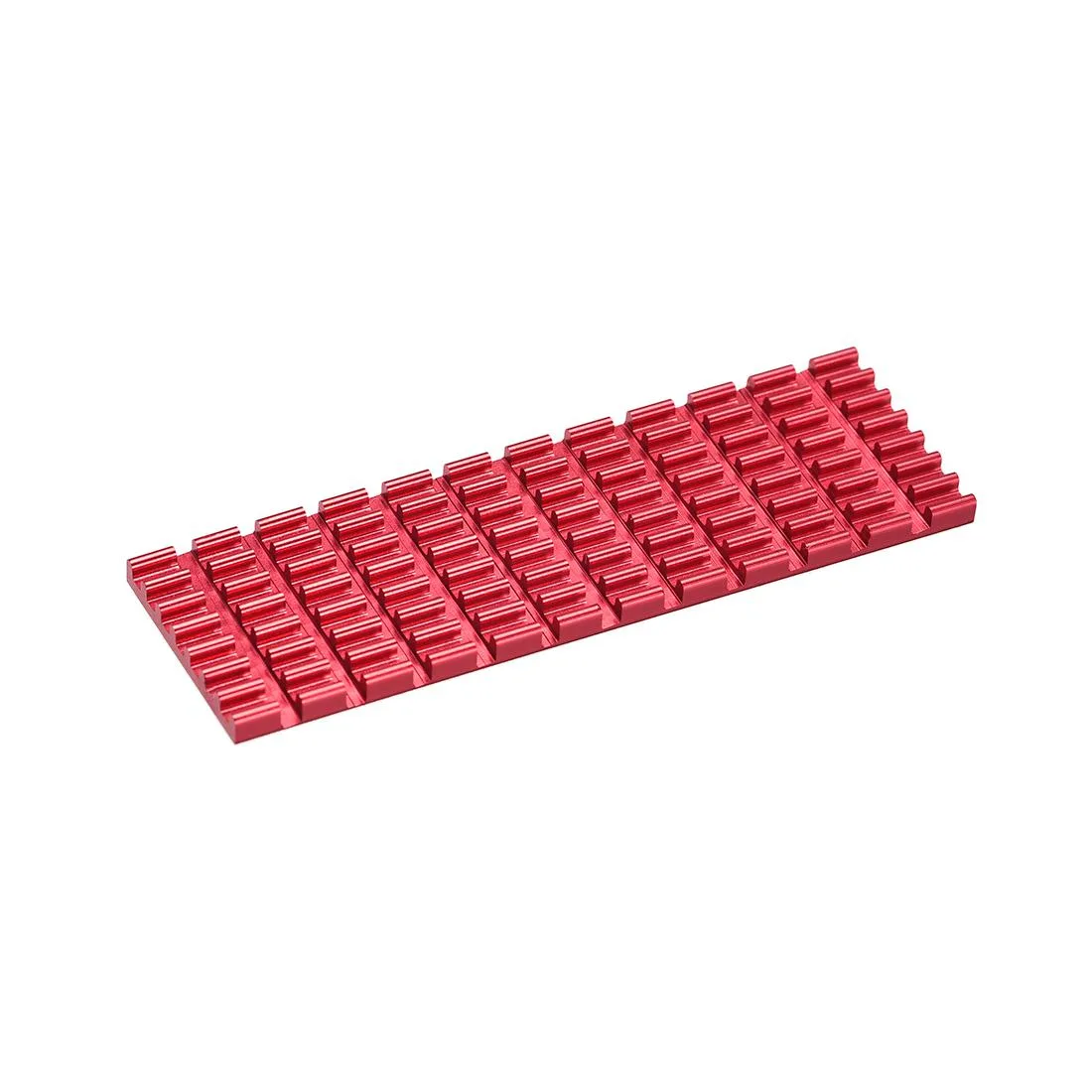 Unique-Bargains Unique-Bargains M.2 Aluminum Heatsink 70x22x3mm Red 2280 SSD — product photo