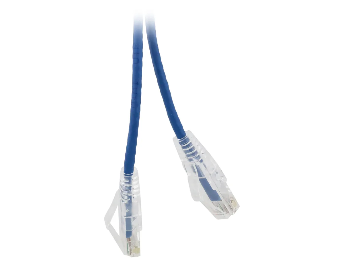 Nippon Labs Nippon Labs SLCAT6-28-3BL network ethernet cable 28 AWG 3 ft 550 MHz blue — product photo