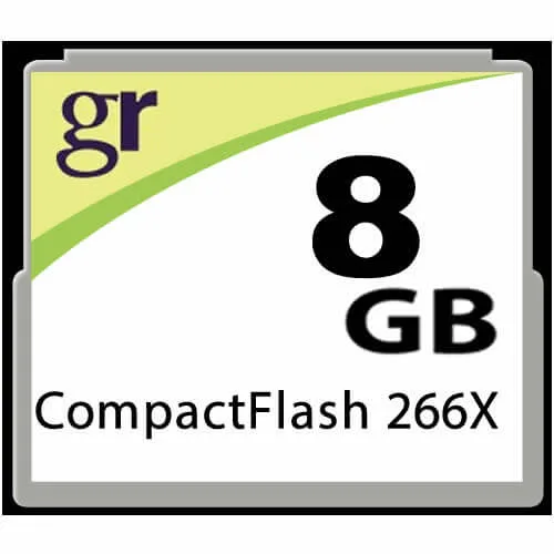 Gigaram Gigaram CF-8GB-266-LI BSO 8GB CompactFlash memory card — product photo