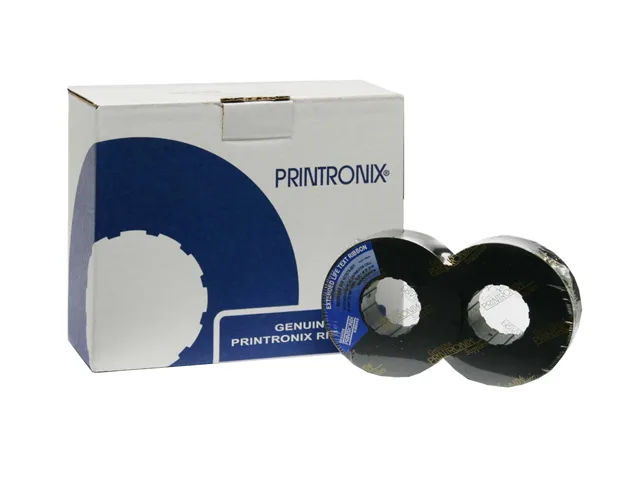 Printronix Printronix 107675-001 printer ribbon black 6 pack 30000000 character yield — product photo