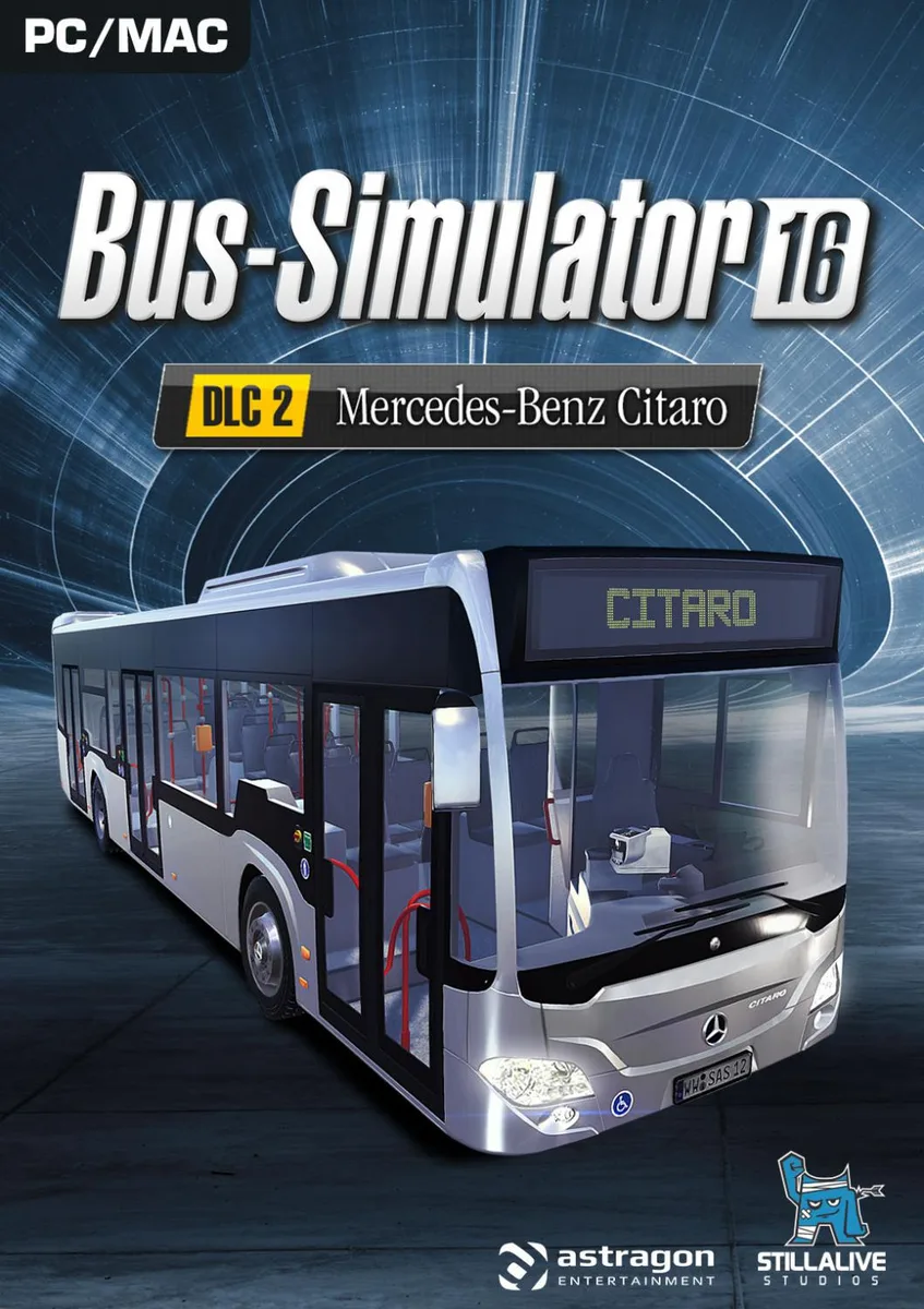 Astragon Astragon 41842 Bus Simulator 16 Mercedes-Benz Citaro DLC downloadable game — product photo