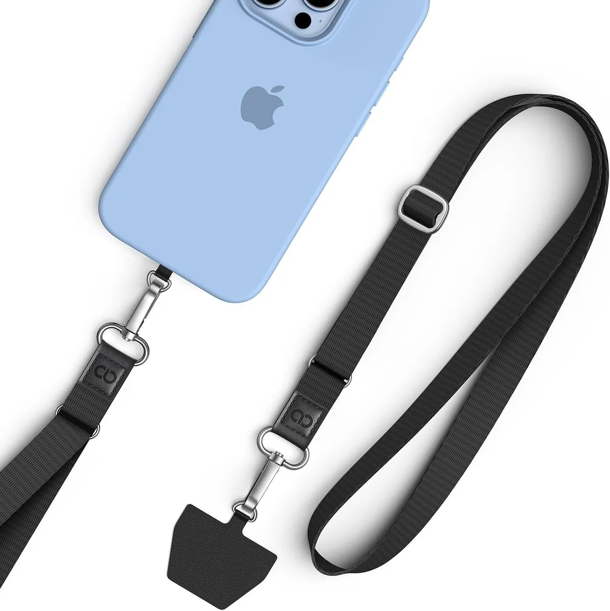 MCHOSE MCHOSE Phone Lanyard Crossbody 2 Pack Adjustable 19.69-27.95in Zinc Alloy Hook — product photo