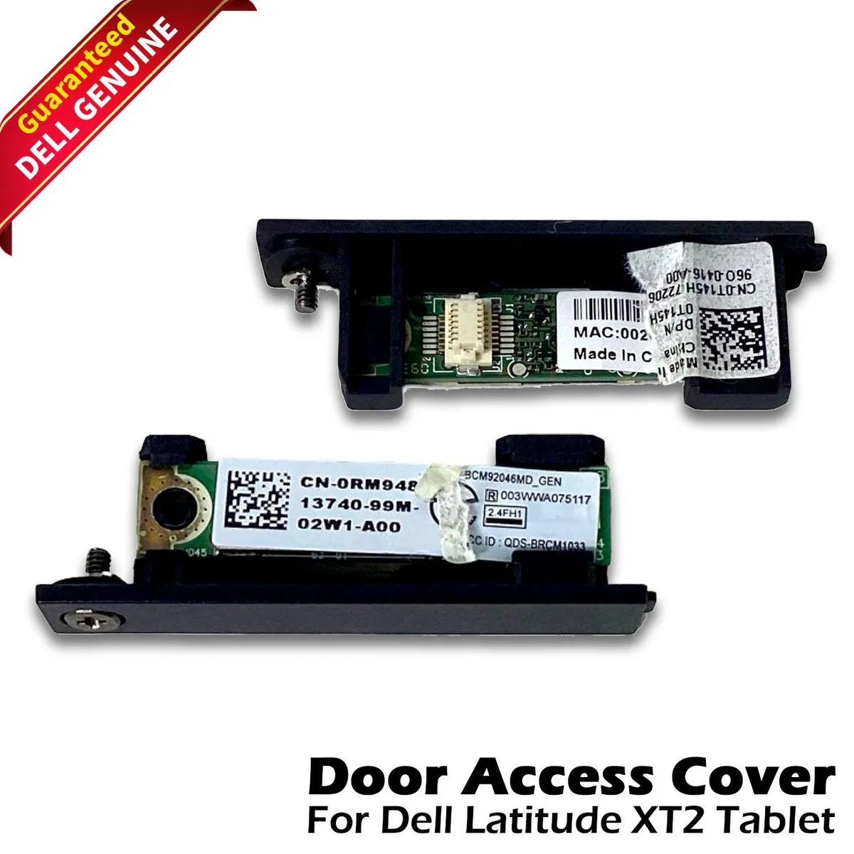 Small rectangular plastic door for Dell Latitude XT2 tablet