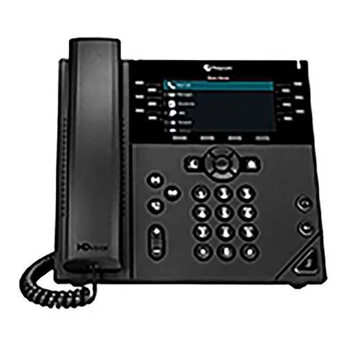 POLYCOM POLYCOM VVX 450 2200-48840-001 12-Line VoIP Phone Dual 10/100/1000 Ethernet Ports 4.3" Color LCD — product photo