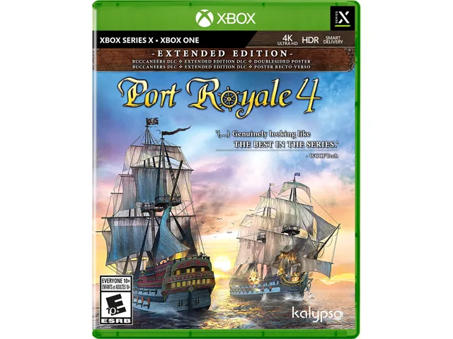 Kalypso Media Kalypso Media 00152 Port Royale 4 xbox one video game — product photo