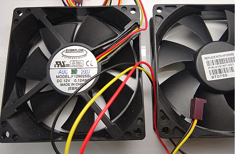 OEM Industries OEM Industries F129025SL 9025 90mm 12V .12A 3-Pin Sleeve Bearing CPU Cooler — product photo