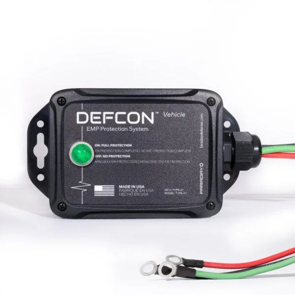 Faraday Defense Corporation Faraday Defense Corporation DEFCON Vehicle EMP Lightning Strike Protection car electronics accessory — product photo