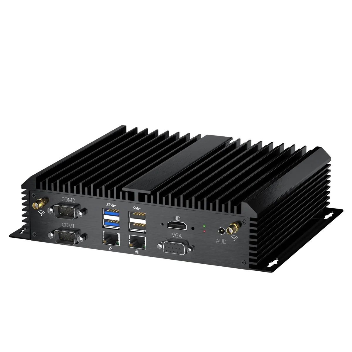 BOESIIPC BOESIIPC Industrial Mini PC Barebone i3-8130U 8GB DDR4 128GB NVME Windows 11 Pro — product photo