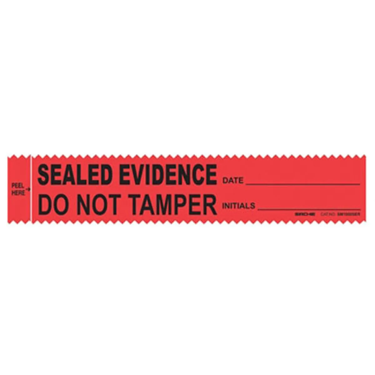 Sirchie Sirchie Sirchmark Evidence Strips, Red, 100/Box — product photo