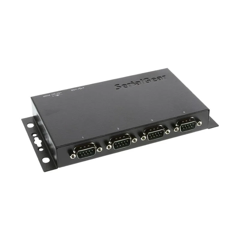 SerialGear SerialGear CM-41042 4-Port DB-9 RS232 to USB Adapter with Isolation and Surge Protection — product photo