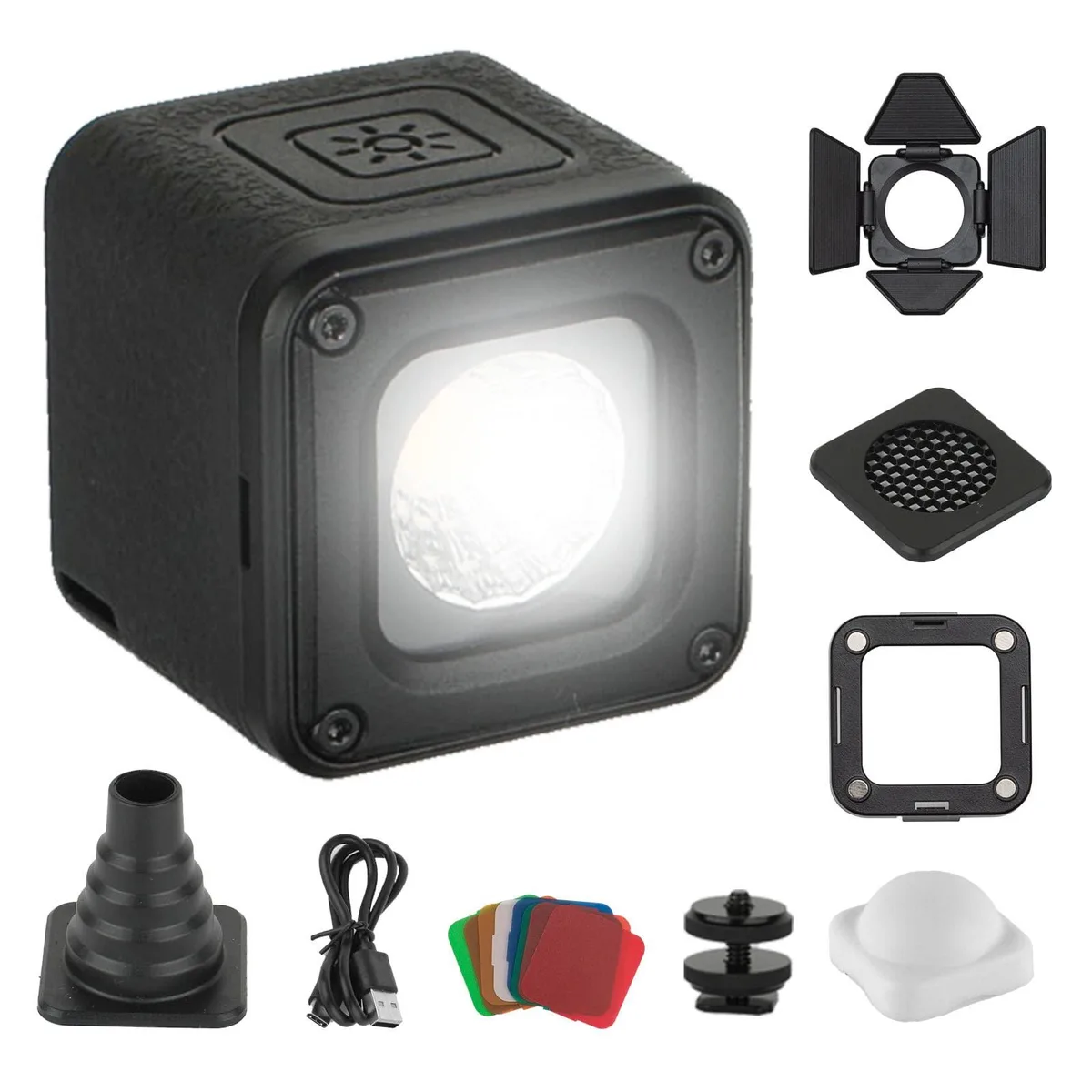 SmallRig RM01 Mini LED Video Light Kit 3405-CF-US 5600K CRI95 Waterproof 63g — product photo