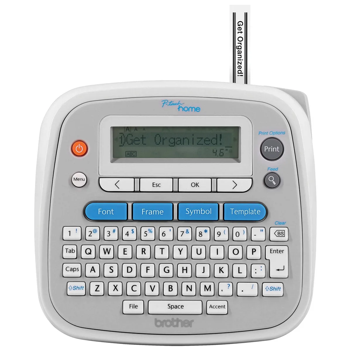  Brother PTD202 Label Printer 3.5 6.0 9.0mm 1GB Ethernet — product photo