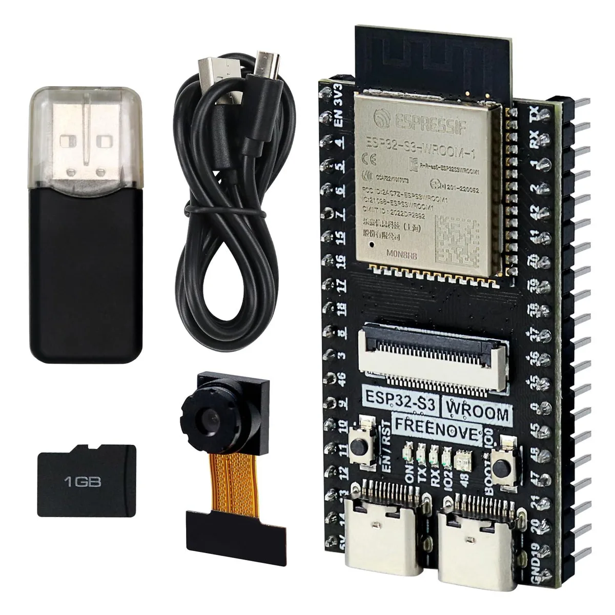 KEHIPI KEHIPI ESP32-S3 CAM Board 240 MHz 8 MB Flash 8 MB PSRAM — product photo
