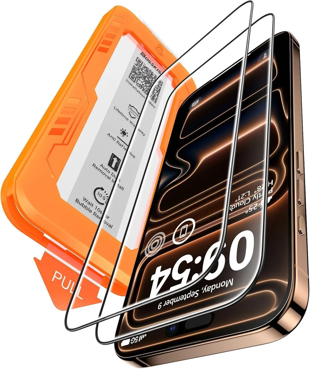 NuoTo NuoTo Screen Protector for iPhone 17 Pro Max 6.9 inch 2 Pack — product photo