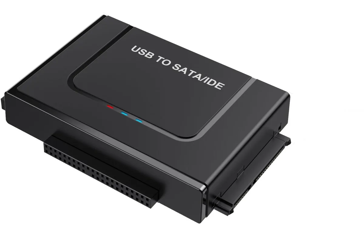 LUOM LUOM SA28 USB 3.0 Type-C SATA IDE Hard Drive Adapter Black — product photo