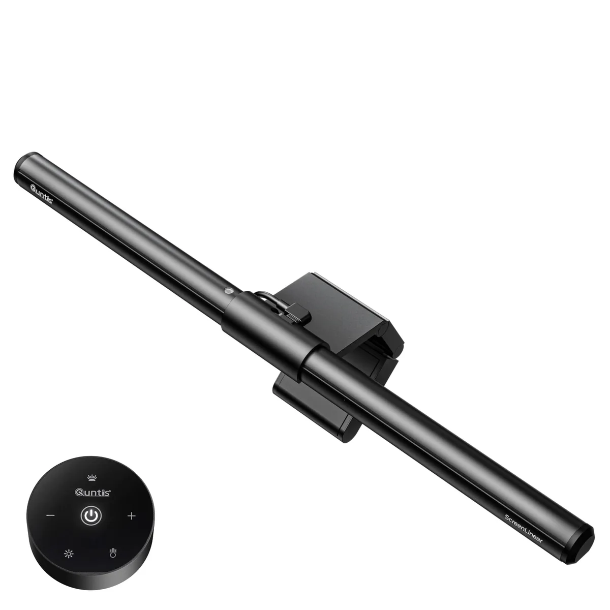  Quntis Monitor Light Bar with Remote, Grey, 16.7 in, 940 g — product photo