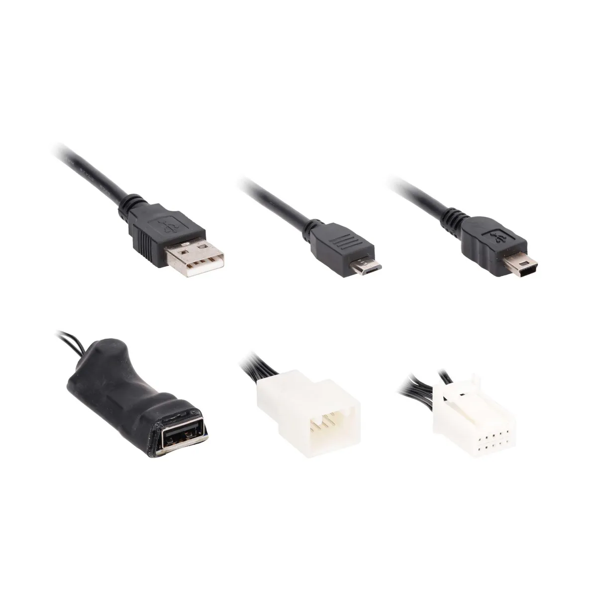 iBeam iBeam TE-MTH8 Rearview Mirror T-Harness 6" Cable 2-Amp Mazda CX5 CX9 — product photo
