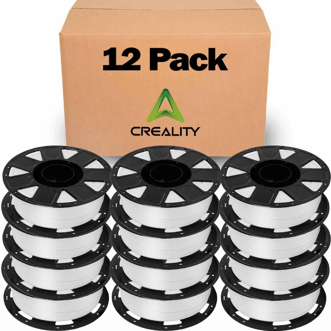 Creality Creality Ender PLA Filament 1.75mm 12 Roll Bundle White — product photo