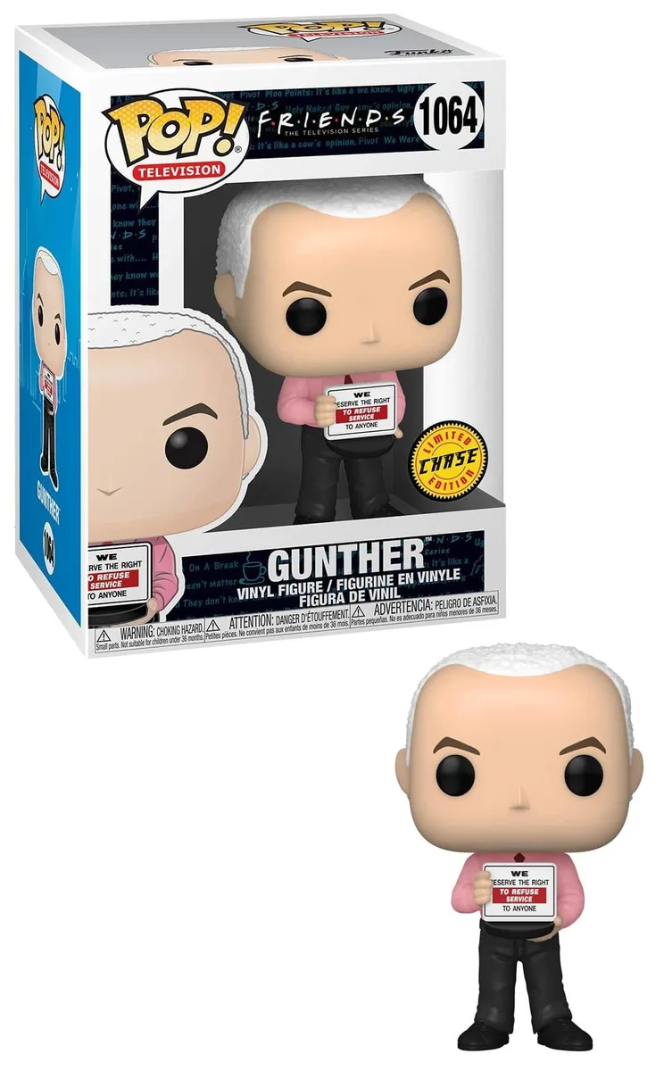 Funko Funko Pop! Television Friends Gunther Action Figure — product photo