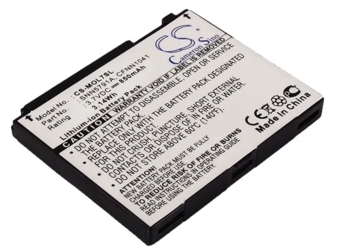 Cameron &amp; Co Cameron &amp; Co DS-CS-MOL7SL cell phone battery 3.7V 850mAh Li-ion black — product photo
