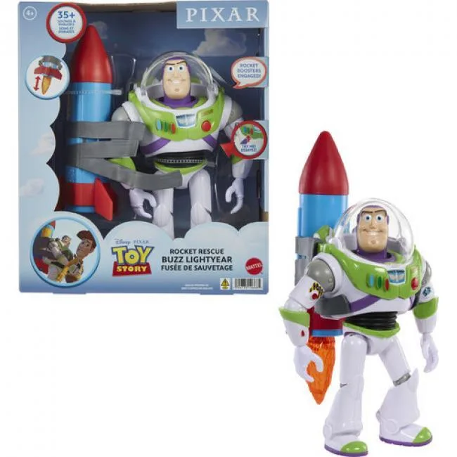 Mattel Mattel Pixar Toy Story Buzz Lightyear 10-in Action Figure HTR73 — product photo