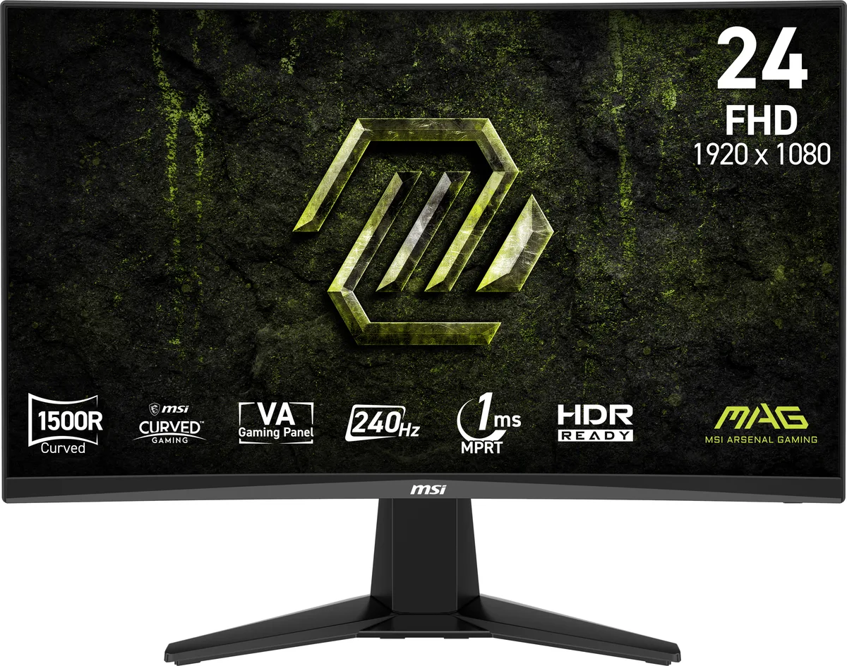 MSI MSI MAG 245C X24 24" 240Hz curved gaming monitor — product photo