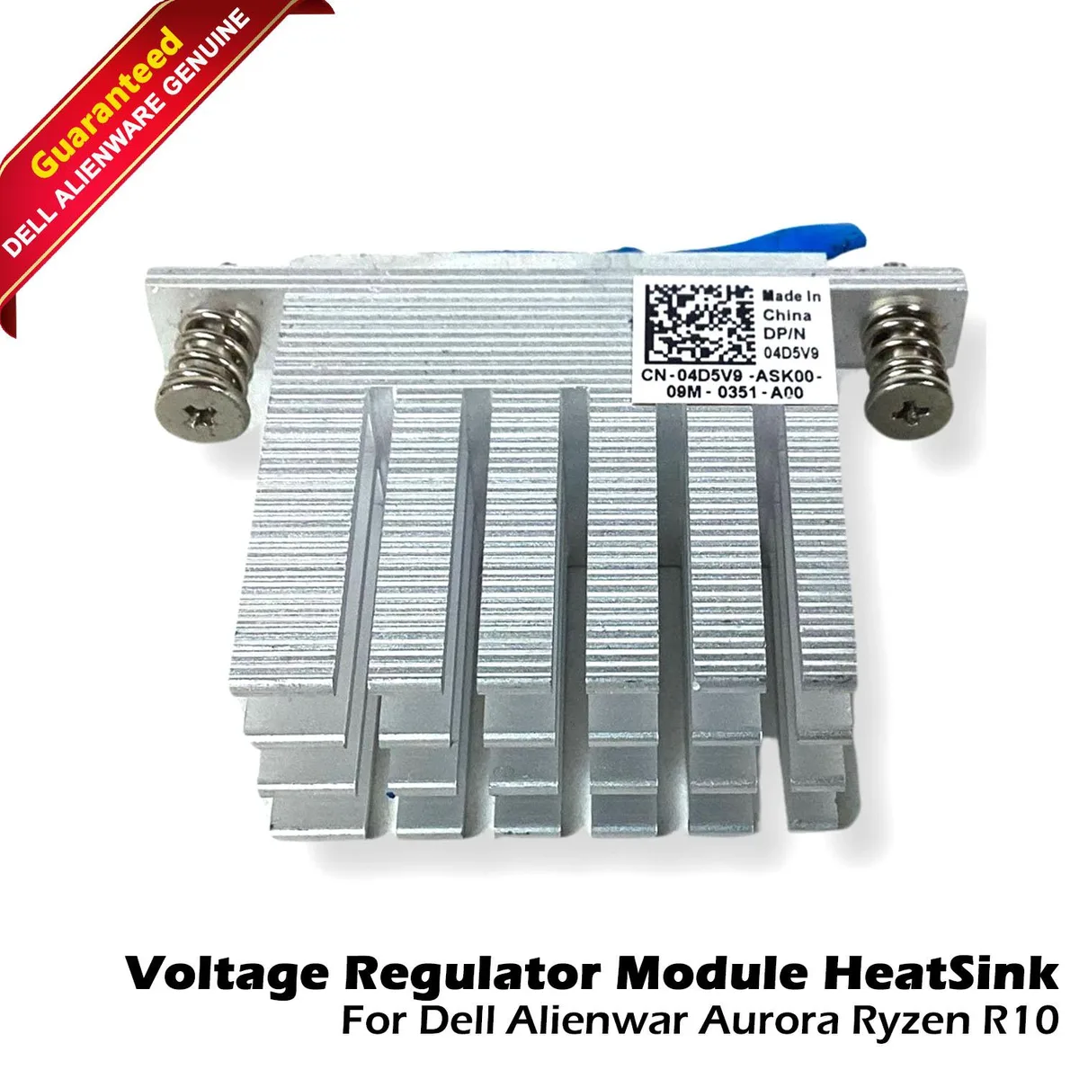DELL DELL Alienware Aurora R10 Ryzen VRM Heatsink 4D5V9 — product photo