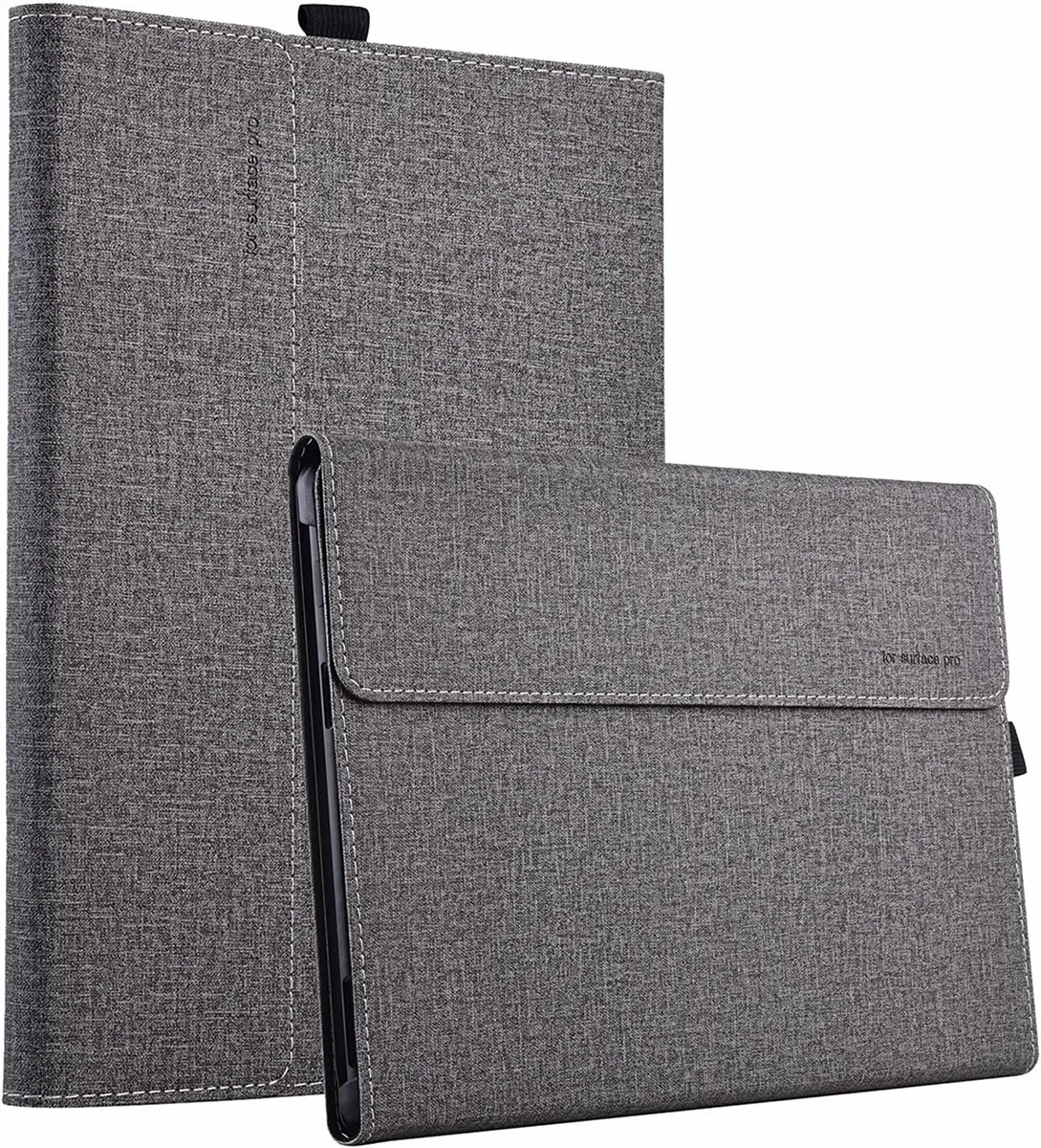 Werleo Werleo 13 inch Surface Pro 9 2022 / Pro 8 2021 laptop case Light Gray — product photo